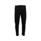 Pantaloni trening barbati Univers Fashion, 2 buzunare laterale si un buzunar la spate cu fermoare, culoare neagra, regular fit, 3XL