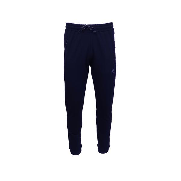 Pantaloni trening barbati, 2 buzunare laterale cu fermoare, culoare albastru, regular fit, xl