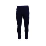 Pantaloni trening barbati Univers Fashion, culoare albastru, slim fit, 2 buzunare laterale si un buzunar la spate cu fermoare, L