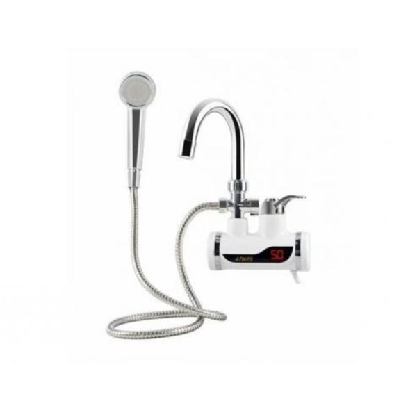 Robinet si dus electric cu incalzire instantanee cu afisaj led