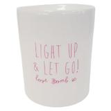 Vas aromatizor ceramica Light Up & Let Go Bomb Cosmetics