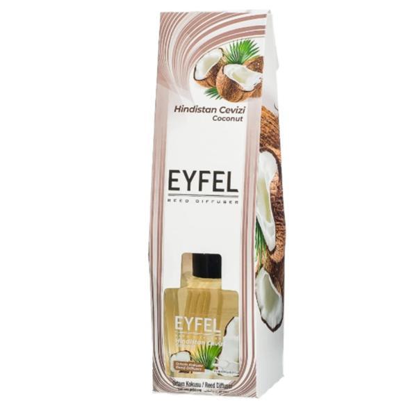 Odorizant cu betisoare parfumate cocos, eyfel, 120ml