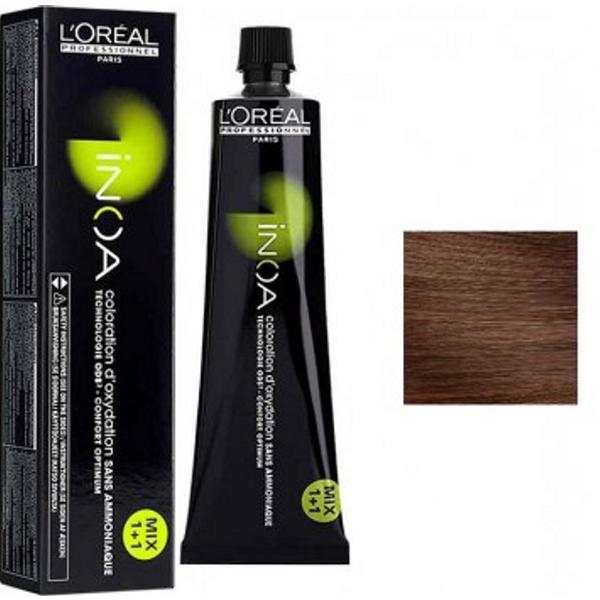 Vopsea de Par Demi-permanenta L'Oreal Professionnel Inoa 7.4 Copper Blonde, 60 ml L’oreal Professionnel esteto.ro