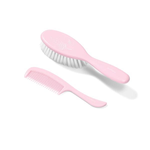 Set perie super moale + piepten yellow tiger copii, bebelusi 569 - tega baby