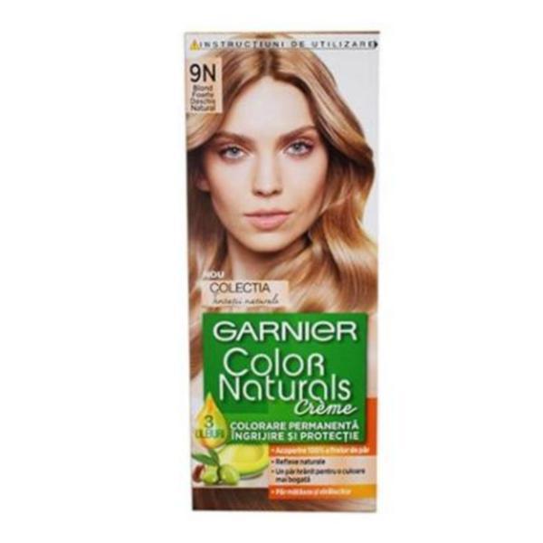 Vopsea de păr Garnier Color Naturals 9N Blond Foarte Deschis Natural, 110 ml