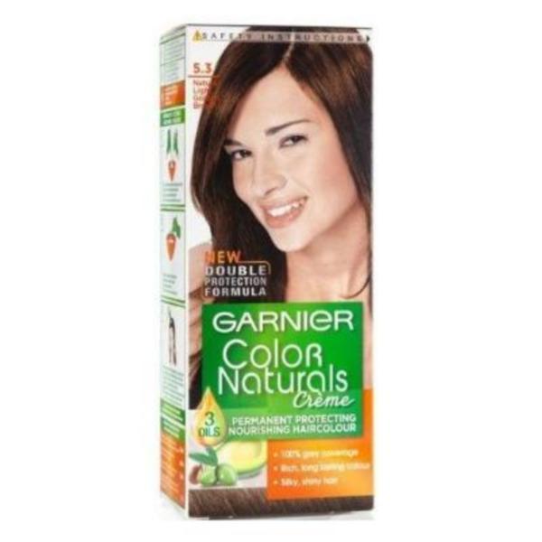 Vopsea de păr Garnier Color Naturals 5.3 Şaten Deschis Auriu, 110 ml