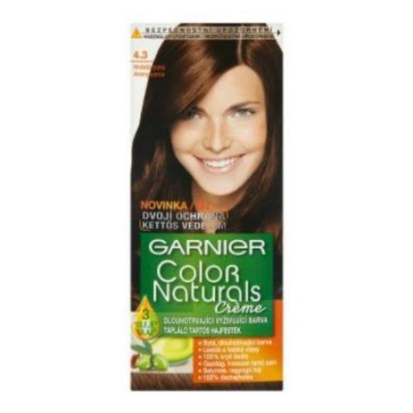 Vopsea de păr Garnier Color Naturals 4.3 Şaten Auriu, 110 ml