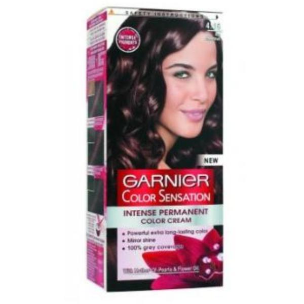 Vopsea de păr Garnier Color Sensation 4.15 Şaten Glacial, 110 ml esteto.ro imagine noua