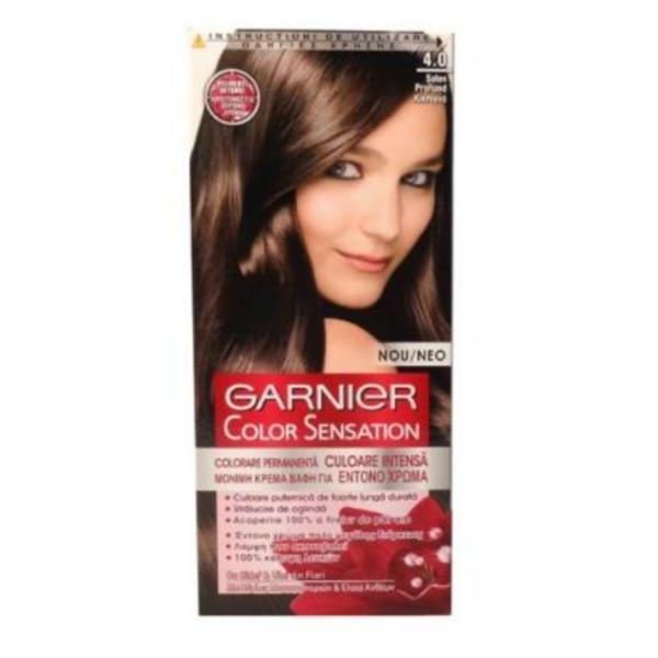 Vopsea de păr Garnier Color Sensation 4.0 Şaten Profund, 110 ml esteto.ro