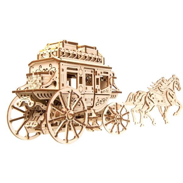Puzzle stagecoach. trasura cu cai