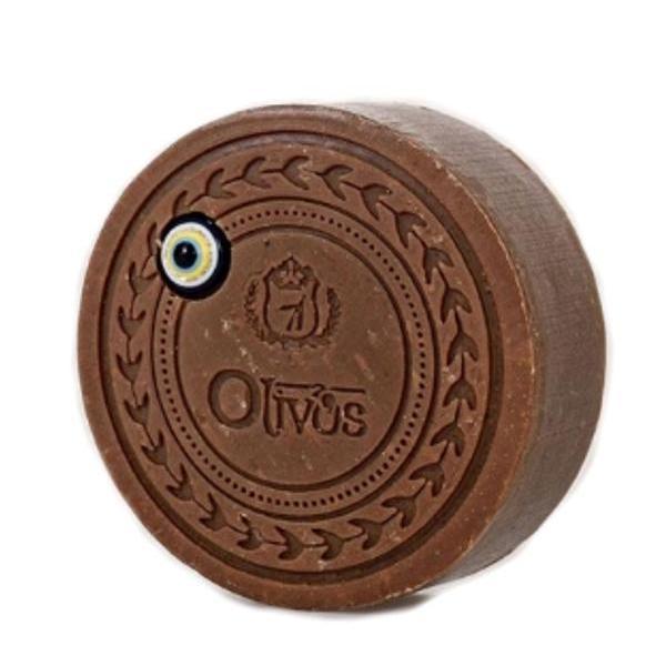 Sapun amuleta norocoasa - ochiul magic - cu vanilie si ulei de masline, efect anti-imbatranire olivos 100g