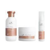 Pachet cu Efect Reparator - Wella Professionals Fusion Intense Repair: Sampon Reparator 250 ml, Masca Reparatoare 150 ml, Tratament cu Aminoacizi 70 ml
