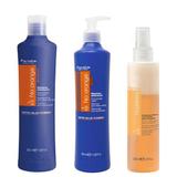 Pachet Impotriva Tonurilor de Portocaliu 2 - Fanola No Orange: Sampon 350 ml, Masca 350 ml, Balsam Bi-fazic fara Clatire 200 ml