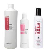 Pachet pentru Volum - Fanola Volume Volumizing: Sampon 1000 ml, Balsam 350 ml, Spuma 400 ml