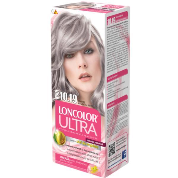 Vopsea de păr Loncolor Ultra 10.19 Blond Argintiu Intens, 100 ml esteto.ro imagine noua