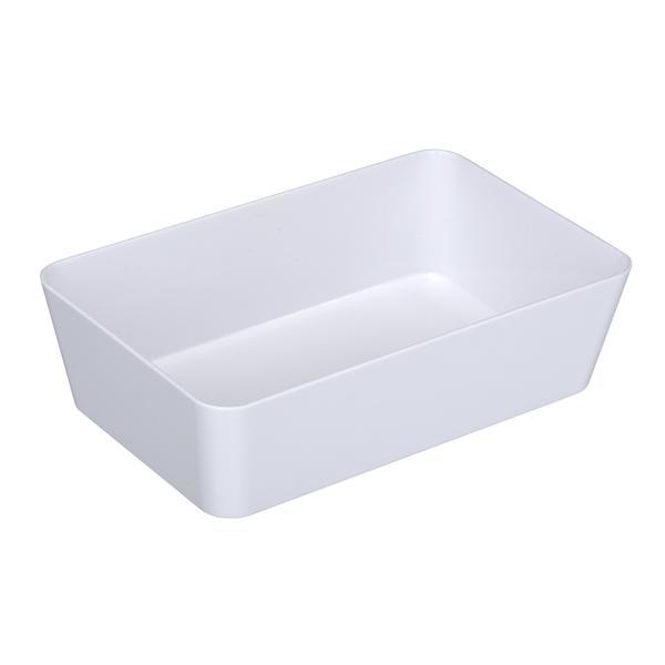 Tava organizare candy, alba 22x14x6 - maxdeco