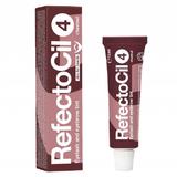 Vopsea pentru Gene si Sprancene RefectoCil, nuanta 4 Roscat, 15 ml