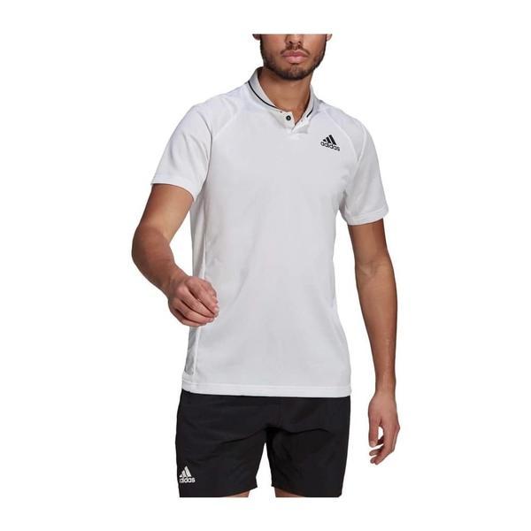 Tricou barbati adidas Club Rib Tennis Polo GL5456, L, Alb