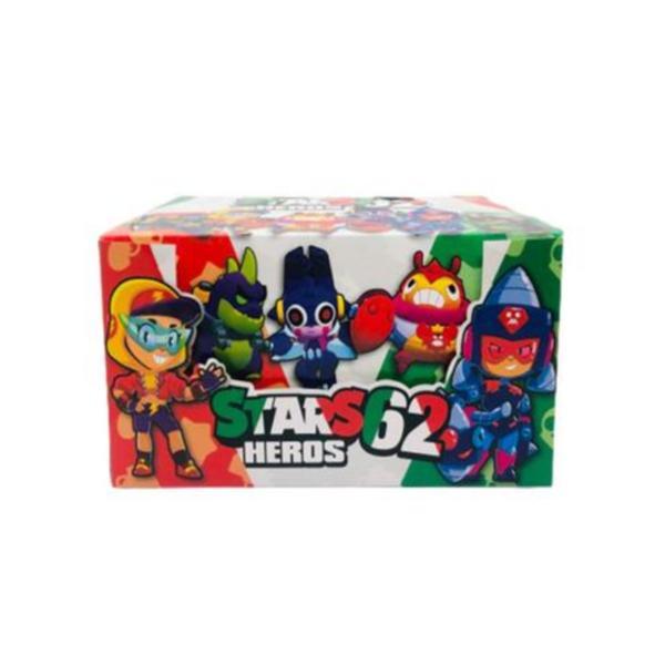 Kit 24 plicuri brawl stars sezon 62 cu figurina si cartonase surpriza, mistery box