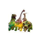 Set 6 Dinozauri preistorici cu baterii, sunete specifice, Multicolor 