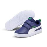 Pantofi sport copii Puma Courtflex v2 37154316, 27.5, Albastru