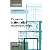 2014 Teme De Matematica Cls 7 Sem. 1 - Petrus Alexandrescu, editura Nomina