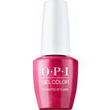 Lac de Unghii Semipermanent - OPI Gel Color Hollywood 15 Minutes Of Flame, 15 ml