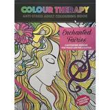Colour Therapy: Enchanted Fairies - Carte de colorat pentru adulti, editura Mediadocs