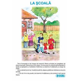 Set - carte uriasa- cls 1 sem 1: la scoala+in famile+iarna, editura sigma