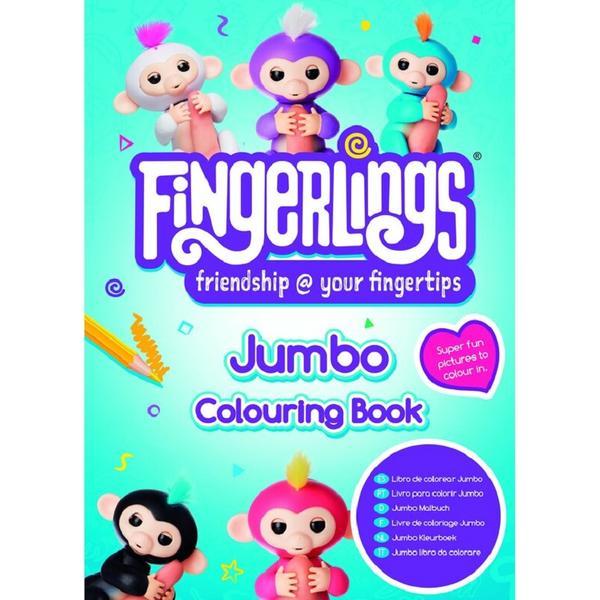 Fingerlings. Carte de colorat jumbo