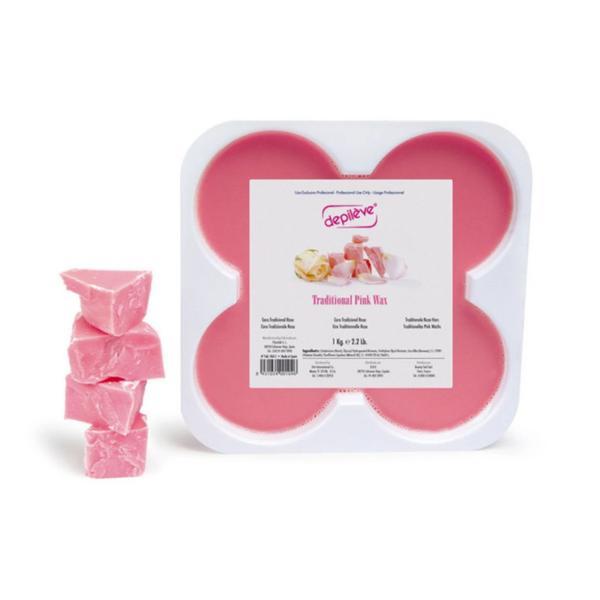 Ceara Depileve traditionala-Pink 1000gr Depileve Ceara de Epilat & Accesorii
