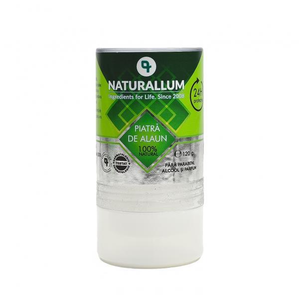 Deodorant pentru femei Piatra de Alaun, Naturallum 120 g esteto.ro