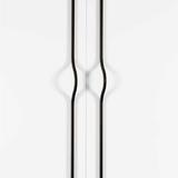 Maner pentru mobilier Brave, negru mat, L 1150 mm - Viefe