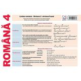 Plansa Romana 4. Limba romana: Sintaxa 2 - sintaxa frazei, editura Booklet