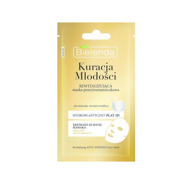 Masca antirid revitalizanta cu extract de melc bielenda youth therapy 23g/1buc