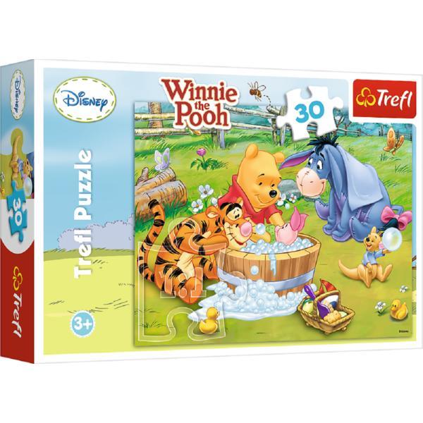 Puzzle trefl 30 piglet face o baita