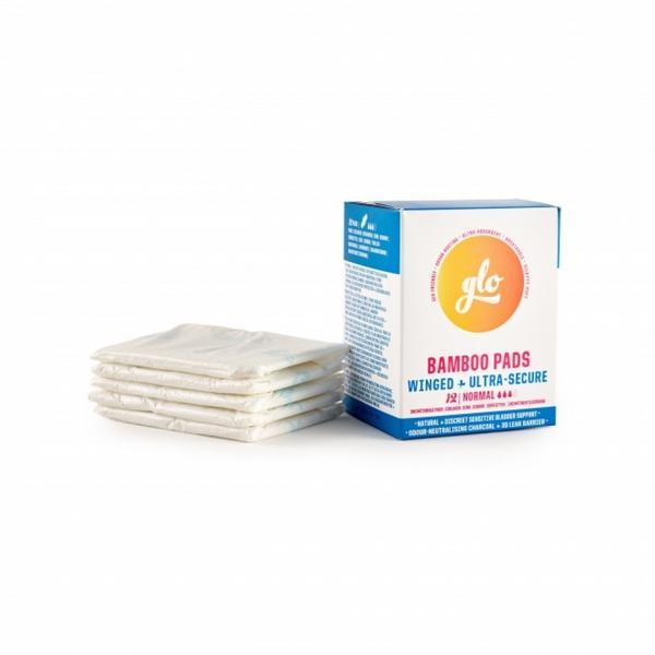 Flo absorbante normale cu carbune activ cu aripioare pentru flux mediu sau incontinenta 12 buc