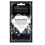 Masca de Fata PEEL-OFF Detoxifianta si cu Efect de Stralucire  Bielenda Crystal glow black onyx  8g 
