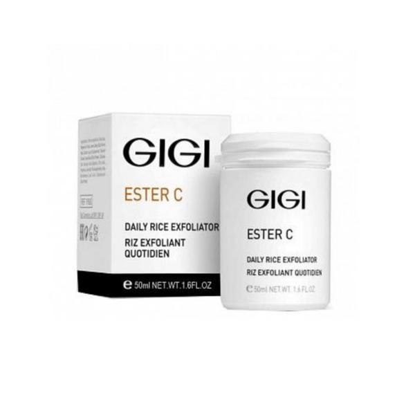Exfoliant profesional cu pudra de orez Ester C 50ml gigi cosmetics