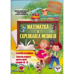 Matematica Si Explorarea Mediului Cls 3 Si 4 - Madalina-Georgia Nicolescu, editura Icar