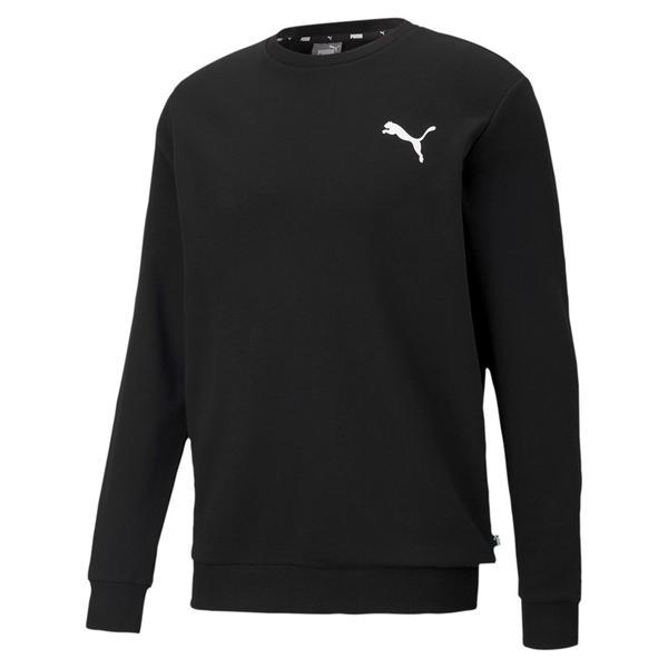 Bluza barbati puma ess logo crew 58668451, s, negru
