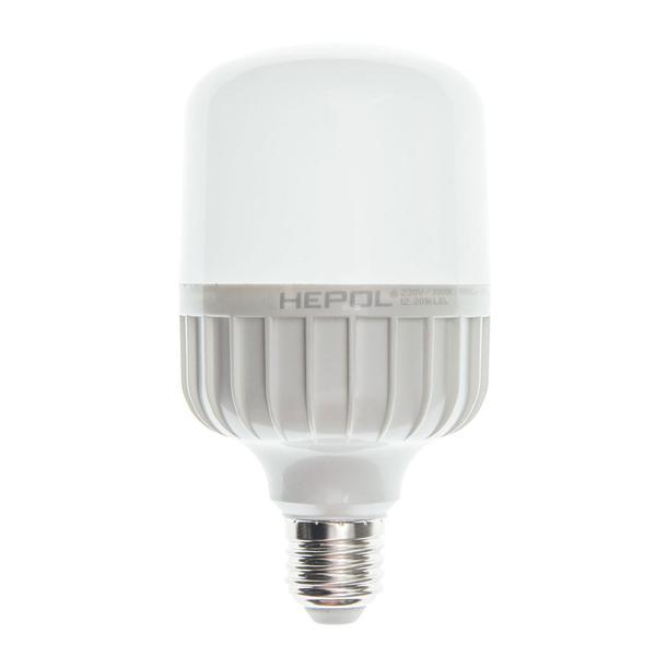 Bec led hepol tubular t100 e27 30w 2850lm lumina calda 3000 k