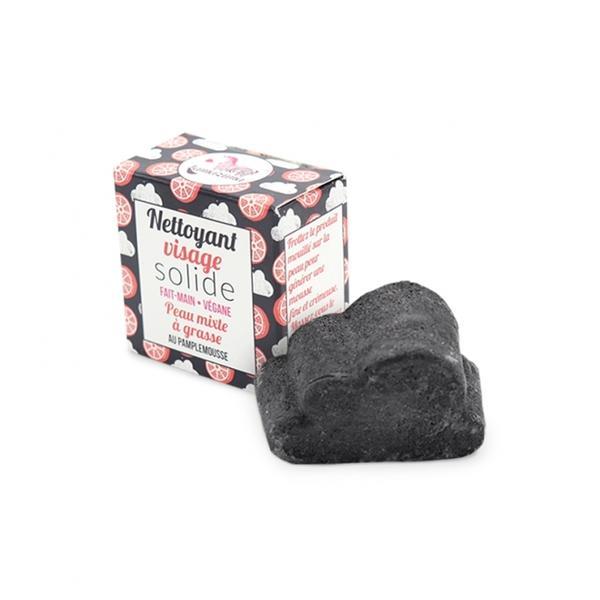 Lamazuna demachiant solid zero waste pt ten mixt / gras grapefruit 27g