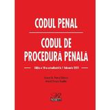 Codul penal. Codul de procedura penala Ed.10 Act.1 februarie 2021, editura Rosetti