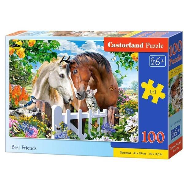 Puzzle 100 castorland - best friends