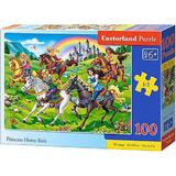 Puzzle 100 castorland - horse ride