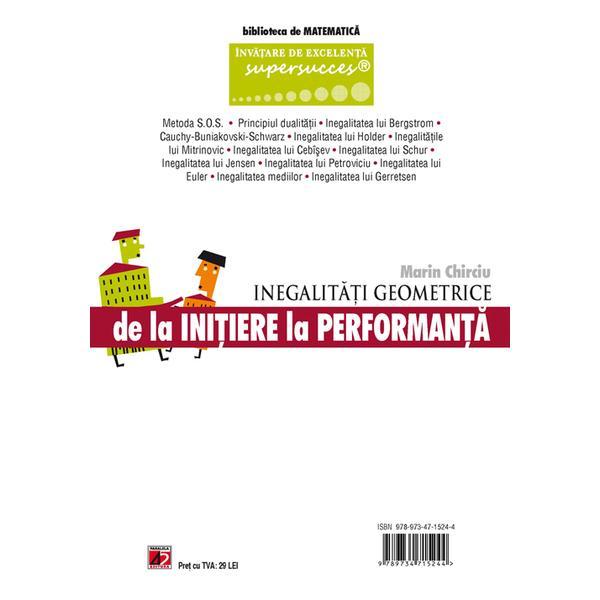 Inegalitati Geometrice - De La Initiere La Performanta - Marin Chirciu, editura Paralela 45