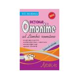 Dictionar de omonime al limbii romane - M.E. Iocobescu, editura Andreas