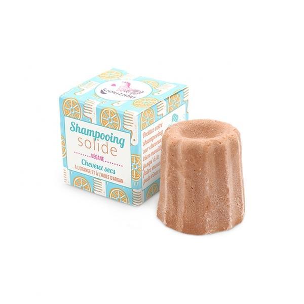 Sampon solid pentru par uscat zero waste orange lamazuna 55g