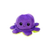 Caracatita reversibila bipolara din plus cu fata fericita si fata trista, Diddly, Mov/Verde - Shop Like A Pro